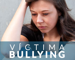La víctima de bullying